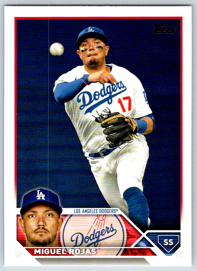 2023 TOPPS SERIES 2 MIGUEL ROJAS LOS ANGELES DODGERS #580 | eBay