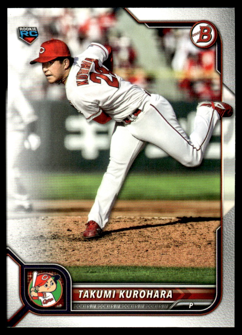 2022 Bowman NPB Nippon Professional Baseball #131 Takumi Kurohara