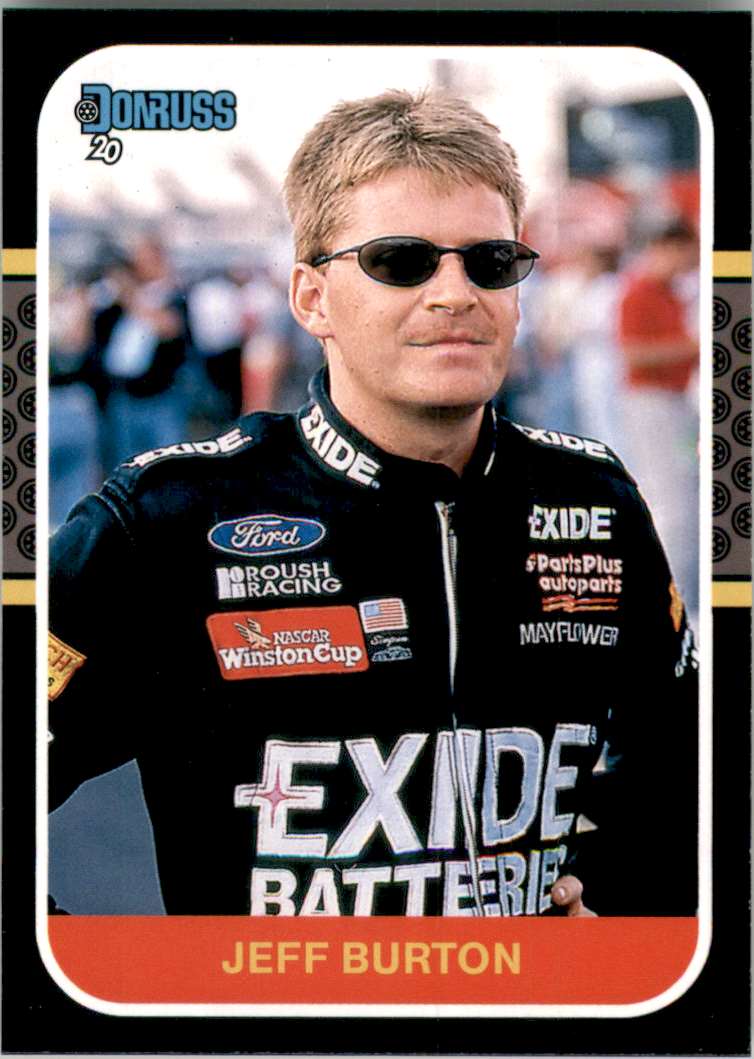 2020 Donruss Jeff Burton 119 on Kronozio