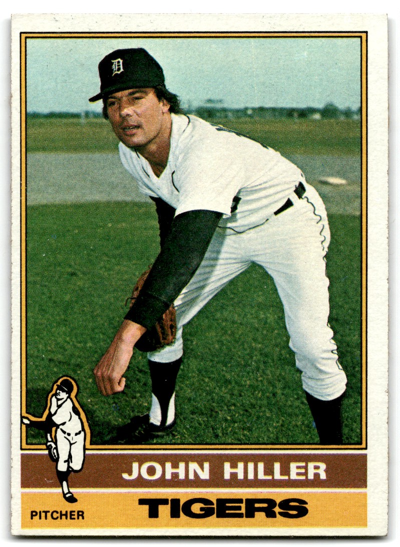 1976 Topps John Hiller #37 card front image
