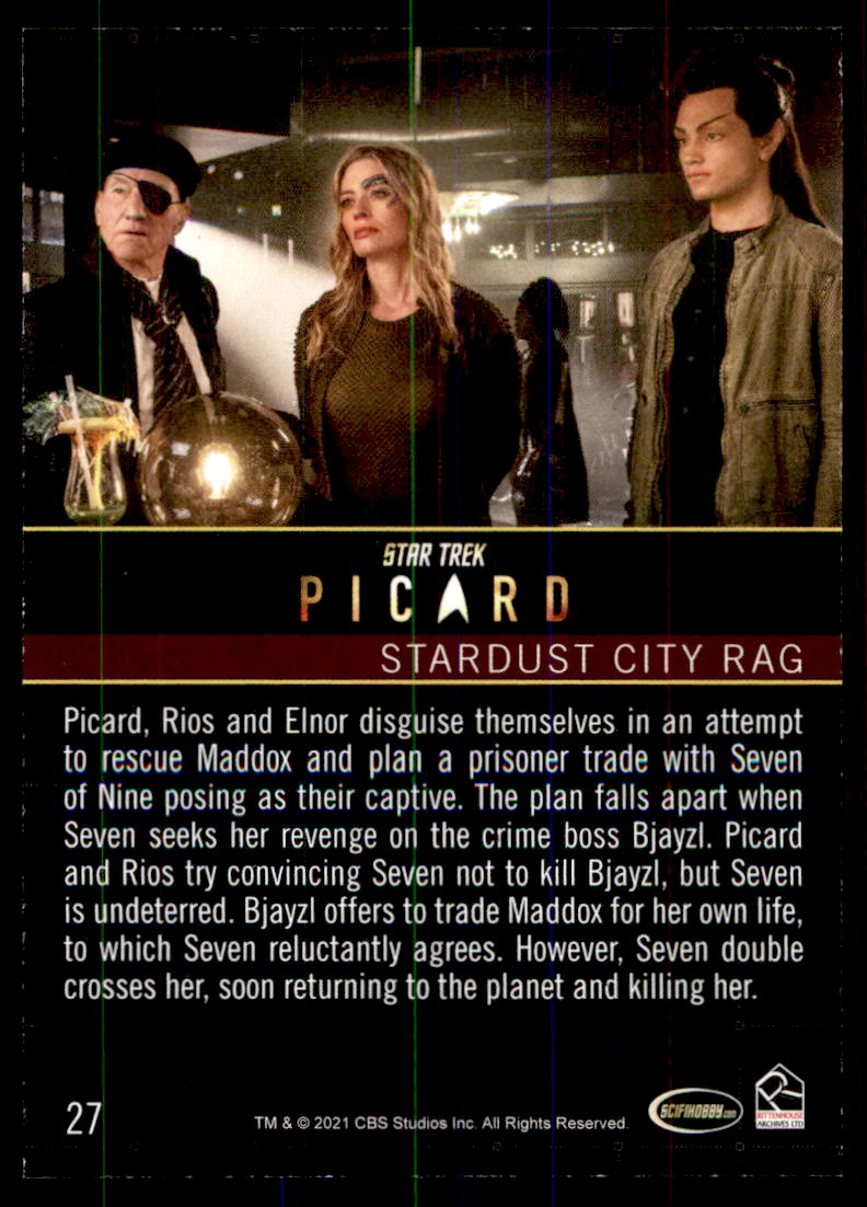 2021 Star Trek Picard Picard #27 | eBay