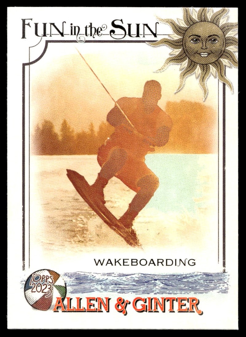 2023 Topps Allen & Ginter Fun in the Sun Wakeboarding #FITS-2