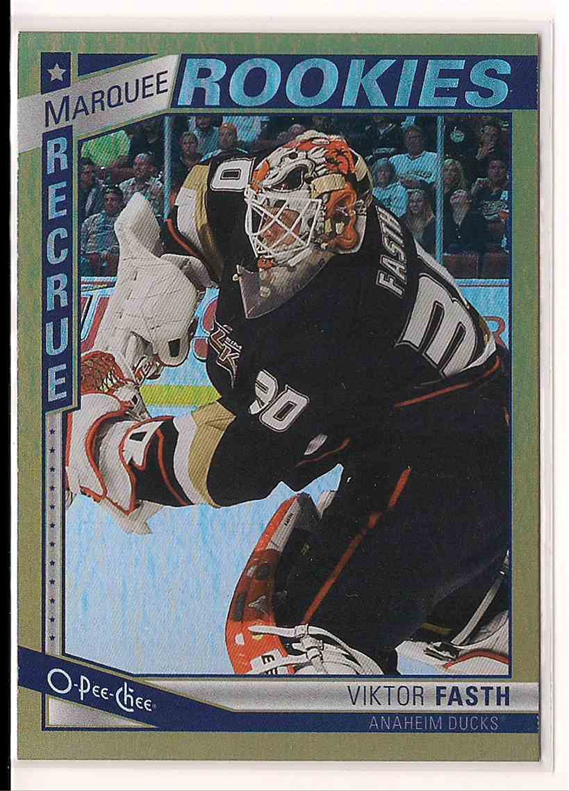 2013-14 O-Pee-Chee Rainbow Viktor Fasth #517