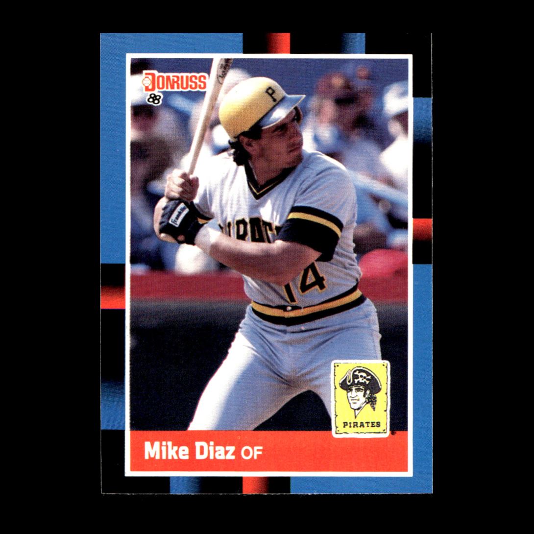 Mike Diaz 1988 Donruss Rookie Pittsburgh Pirates #267 R319F 66 | eBay