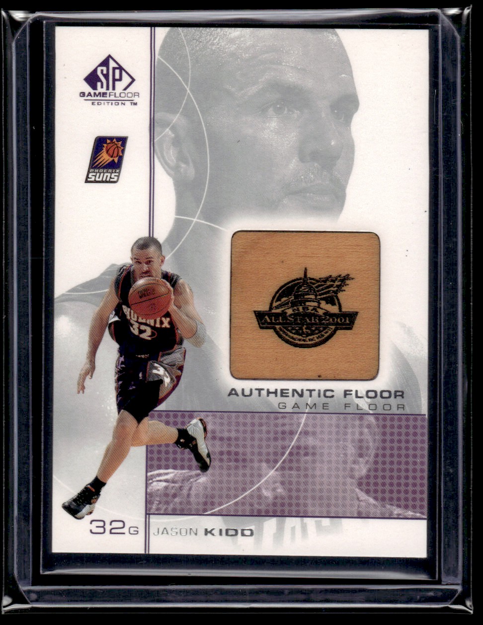 2001-02 Upper Deck SP Game Floor Jason Kidd Phoenix Suns #JK
