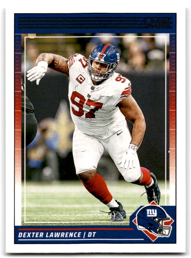2024 Score Dexter Lawrence New York Giants #214 | eBay