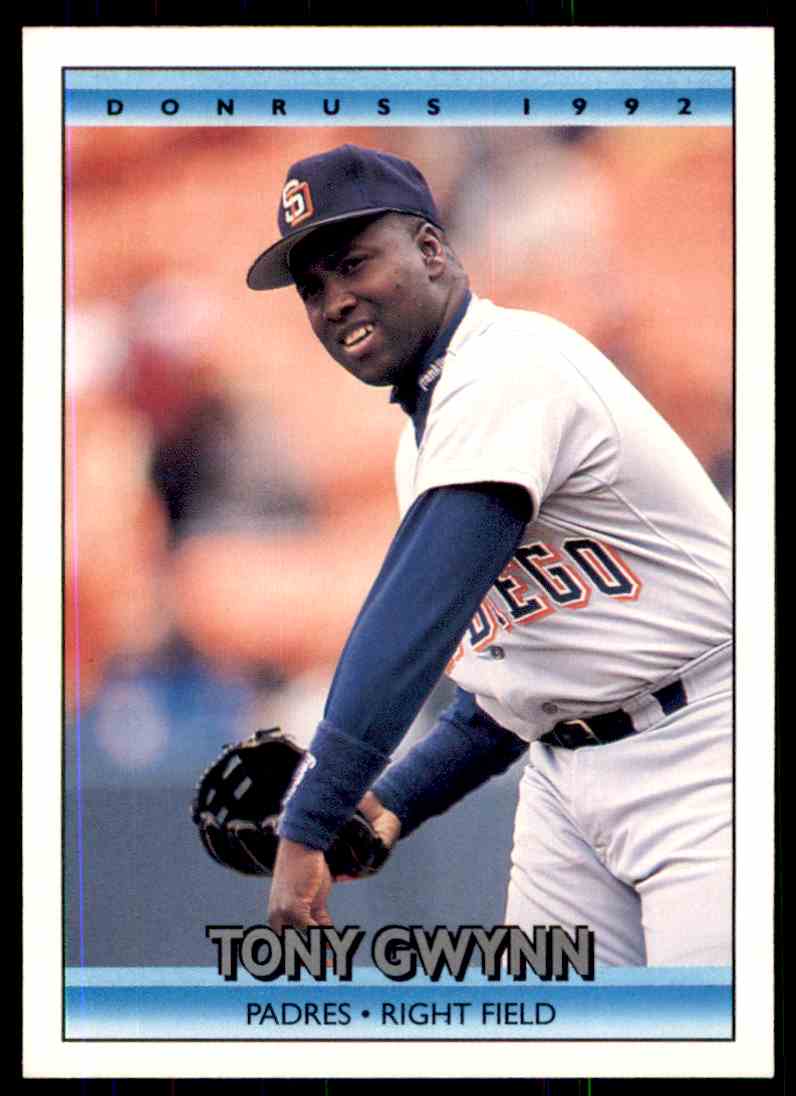 1992 Donruss Baseball Tony Gwynn #441