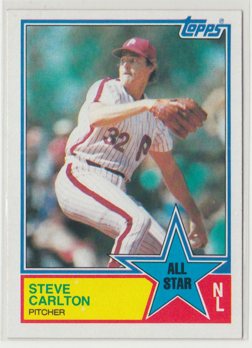 1983 Topps Steve Carlton #406