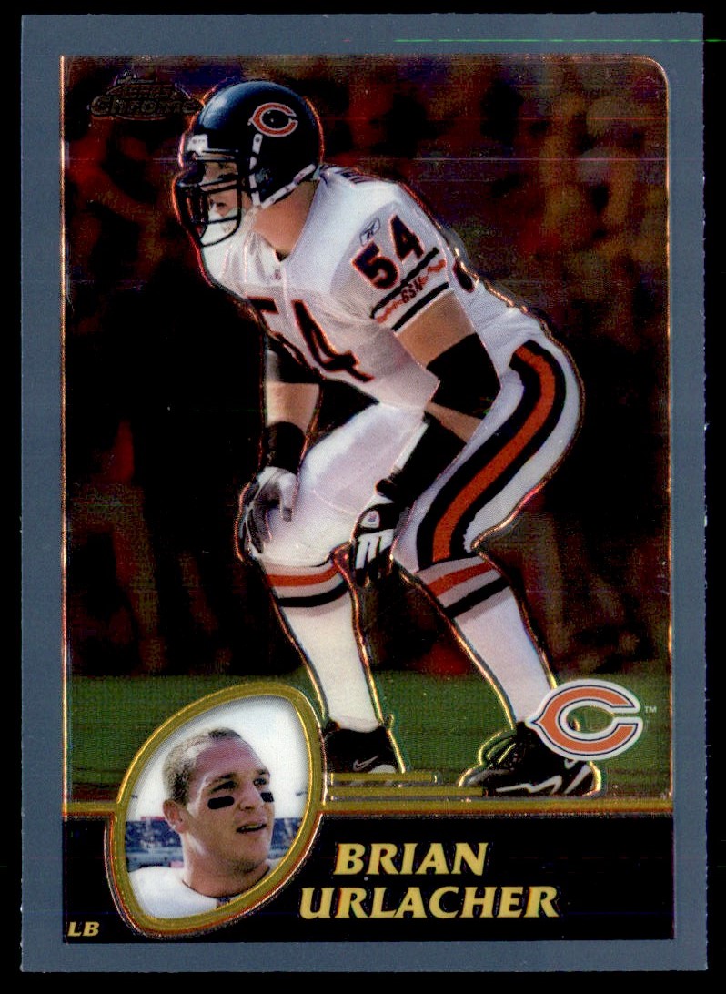 2003 Topps Chrome Brian Urlacher #53 on Kronozio