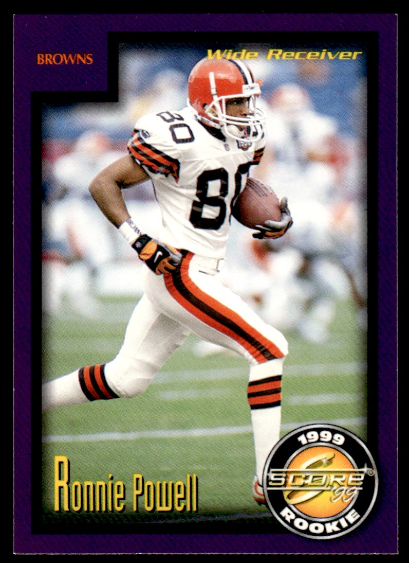 1999 Score Supplemental Ronnie Powell Rookie Cleveland Browns #S