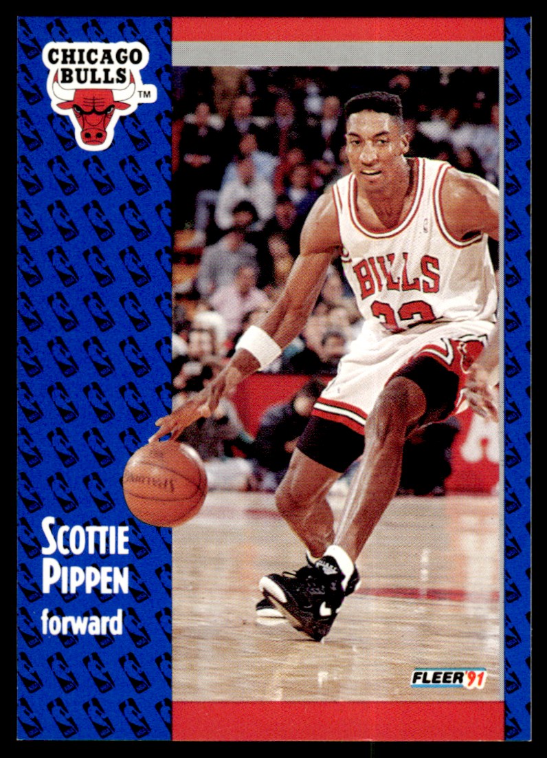 1991-92 Fleer Scottie Pippen #33 on Kronozio