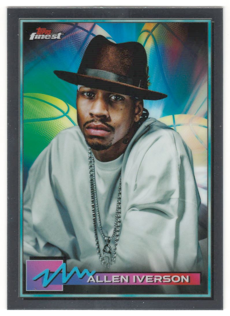 2021-22 Topps Finest Base Allen Iverson #2