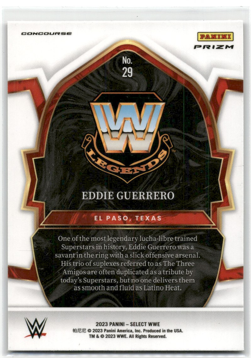 2023 Select WWE Red White Blue Eddie Guerrero #29