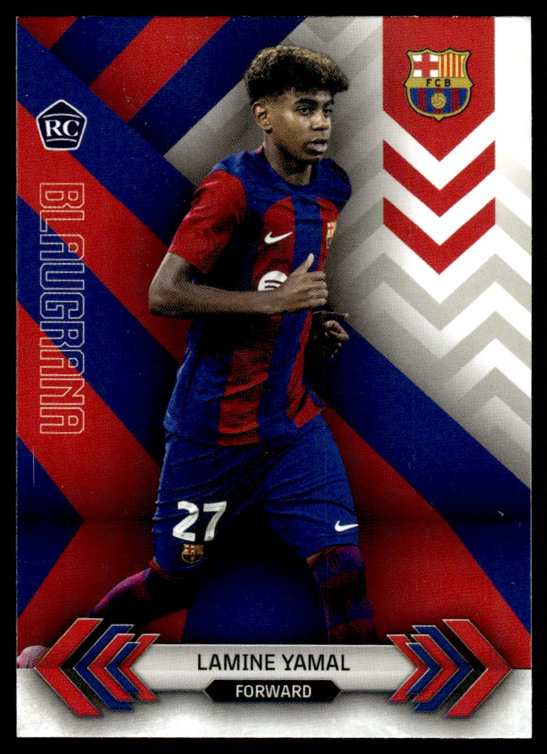 Lamine Yamal Rookie Spain #BL-1 2024 Topps Card FC Barcelona | eBay