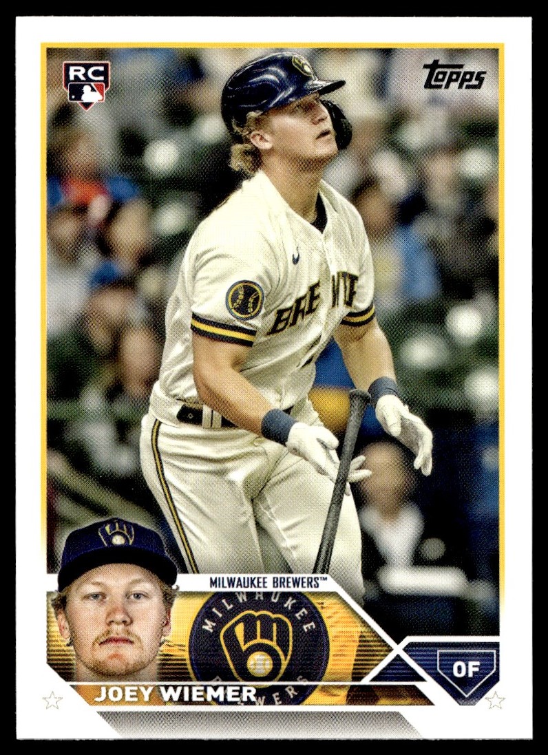 2023 Topps Update Joey Wiemer #US245
