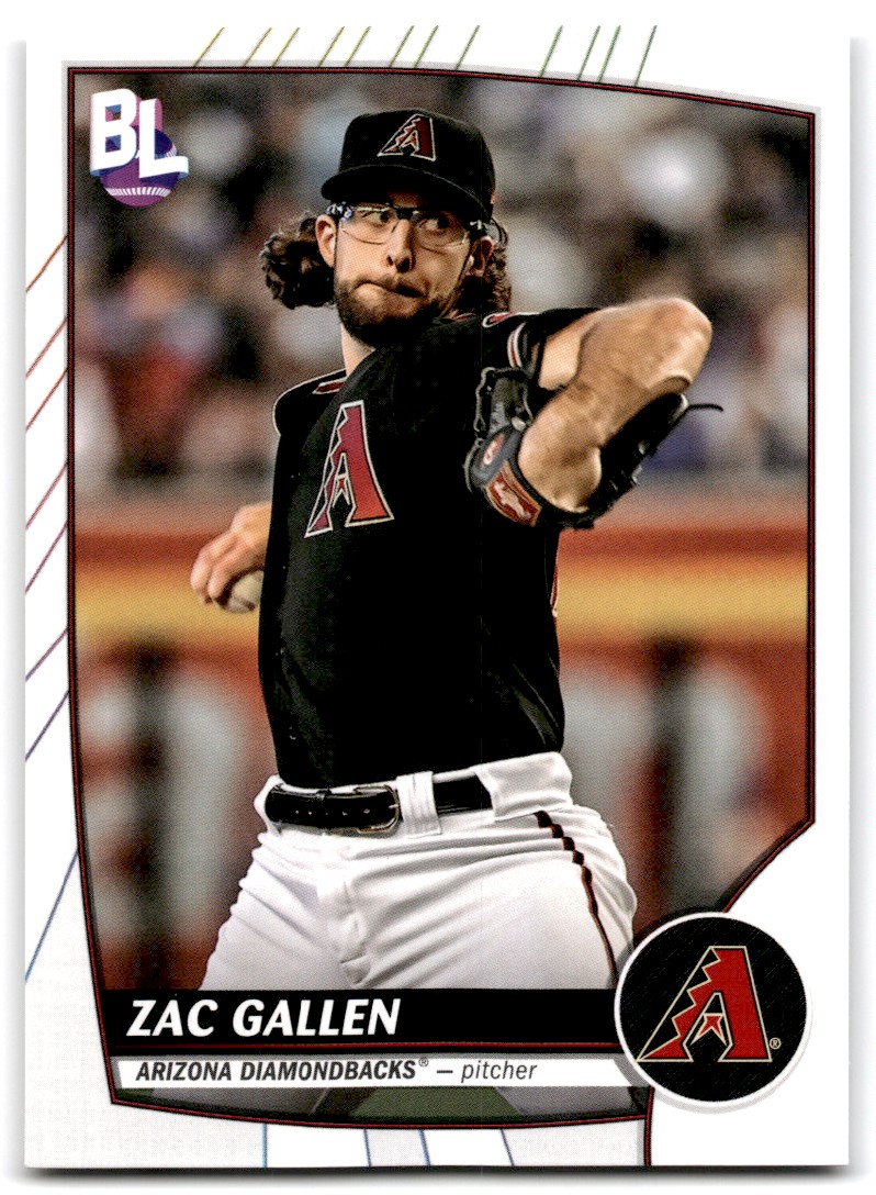 Arizona Diamondbacks Lithograph print of Zac Gallen