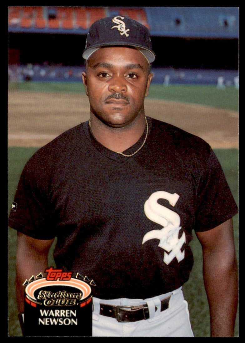 1992 Stadium Club Warren Newson Rookie Chicago White Sox #512 | eBay