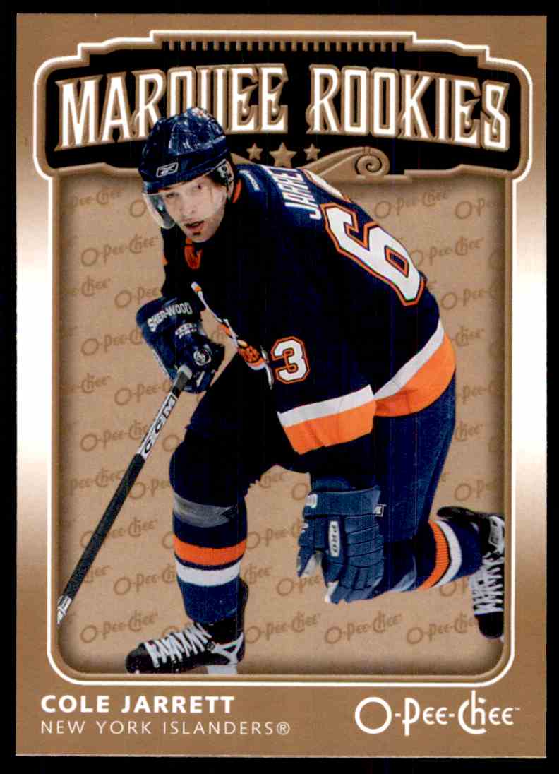 2006-07 O-Pee-Chee Cole Jarrett #516