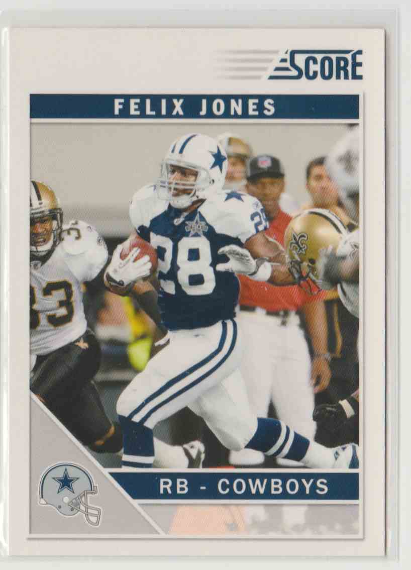 2011 Score Glossy Felix Jones #78 on Kronozio