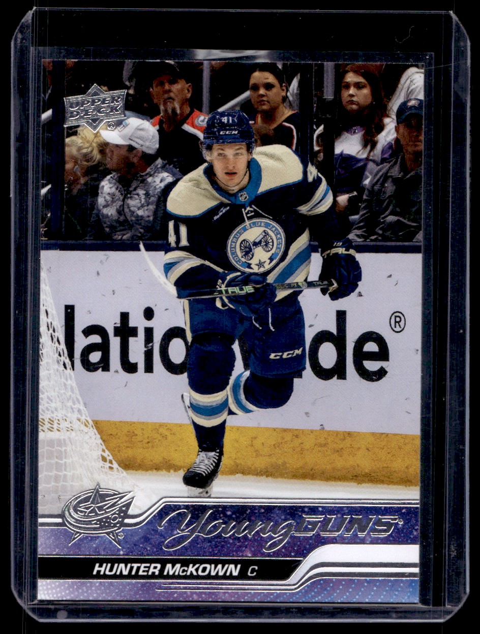 2023-24 Upper Deck Series 1 Young Guns Hunter McKown #231