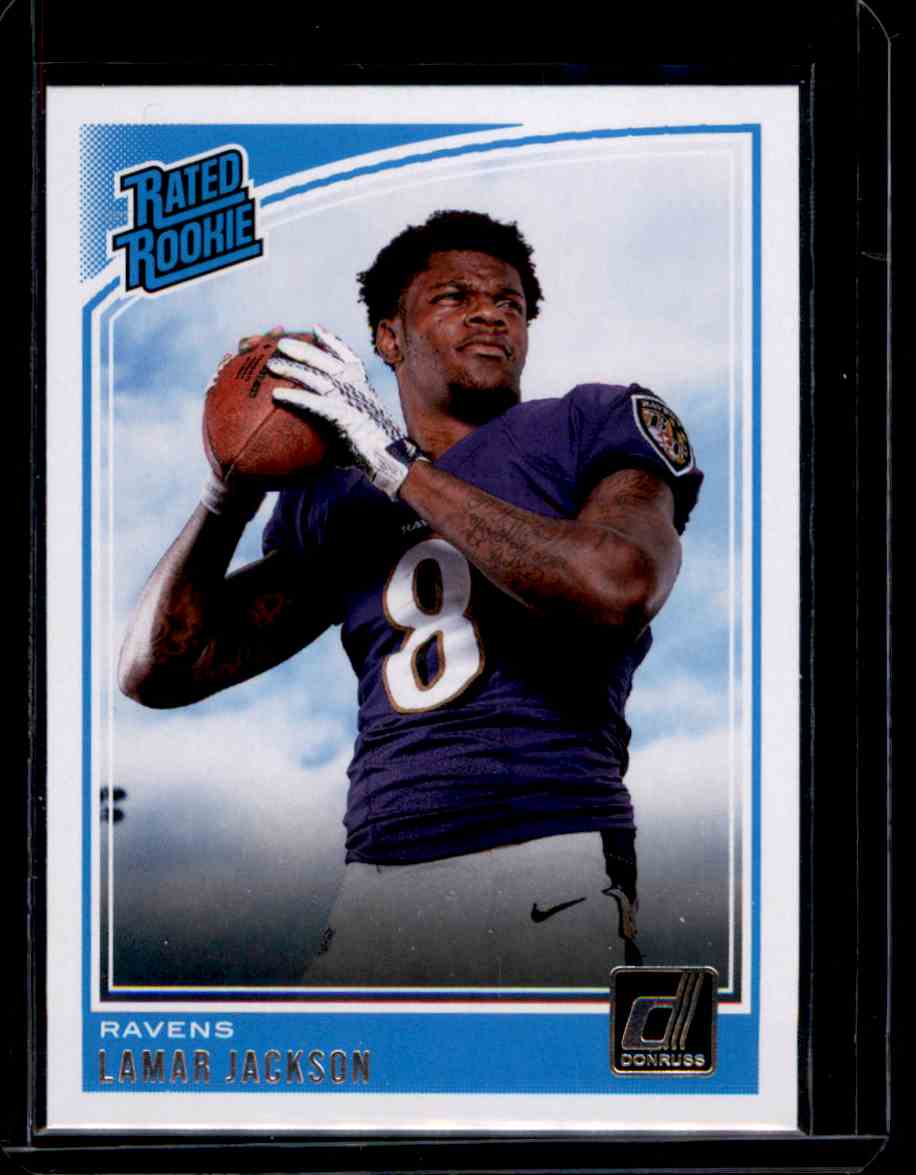 Lamar Jackson Donruss Rated 2024 Rookie