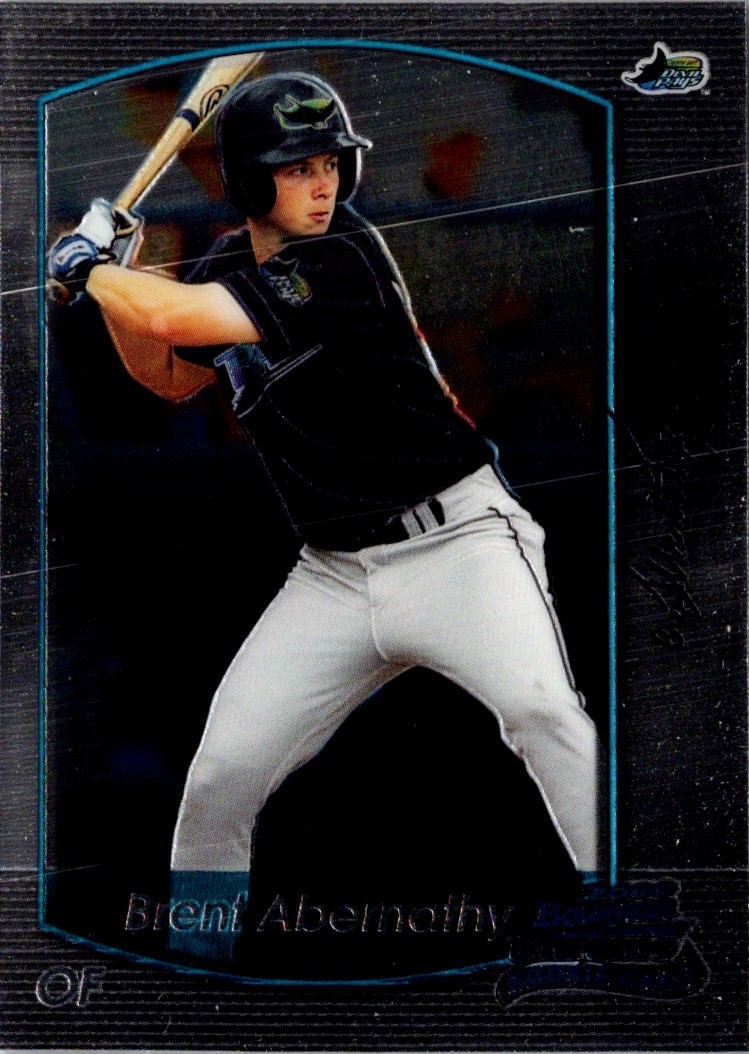2000 Bowman Draft Picks & Prospects Chrome Brent Abernathy #107