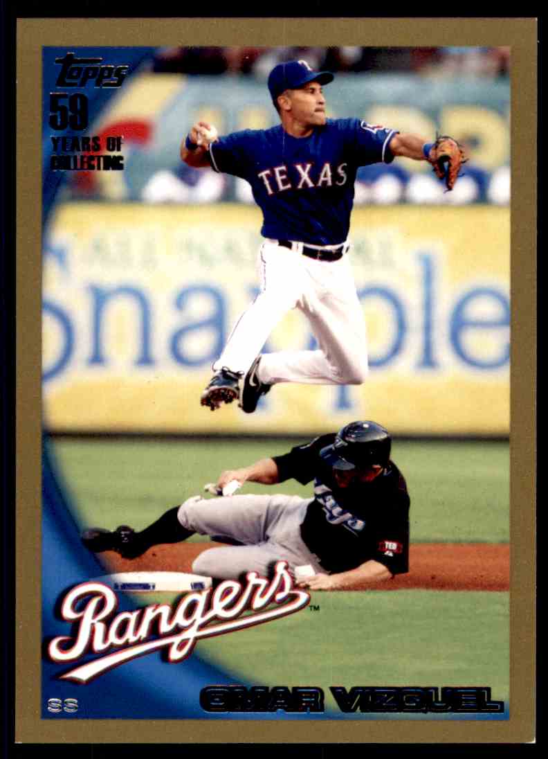 2010 Topps Gold Omar Vizquel #143 on Kronozio