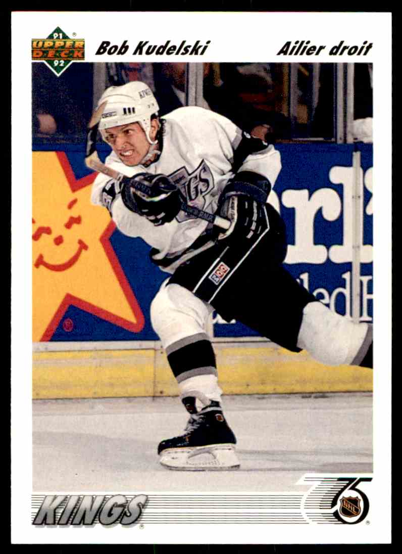 1991-92 Upper Deck French Bob Kudelski #301