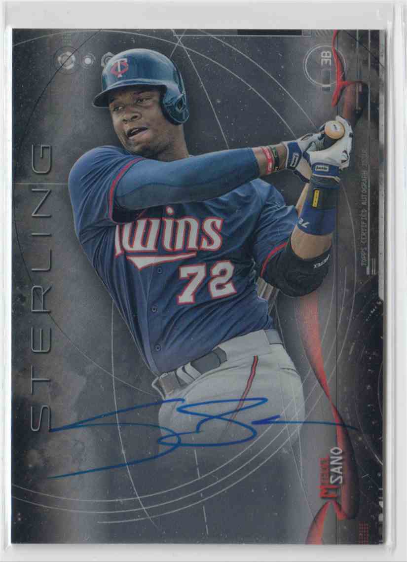 2014 Bowman Sterling Prospect Autographs Miguel Sano #BSPA-MS on Kronozio