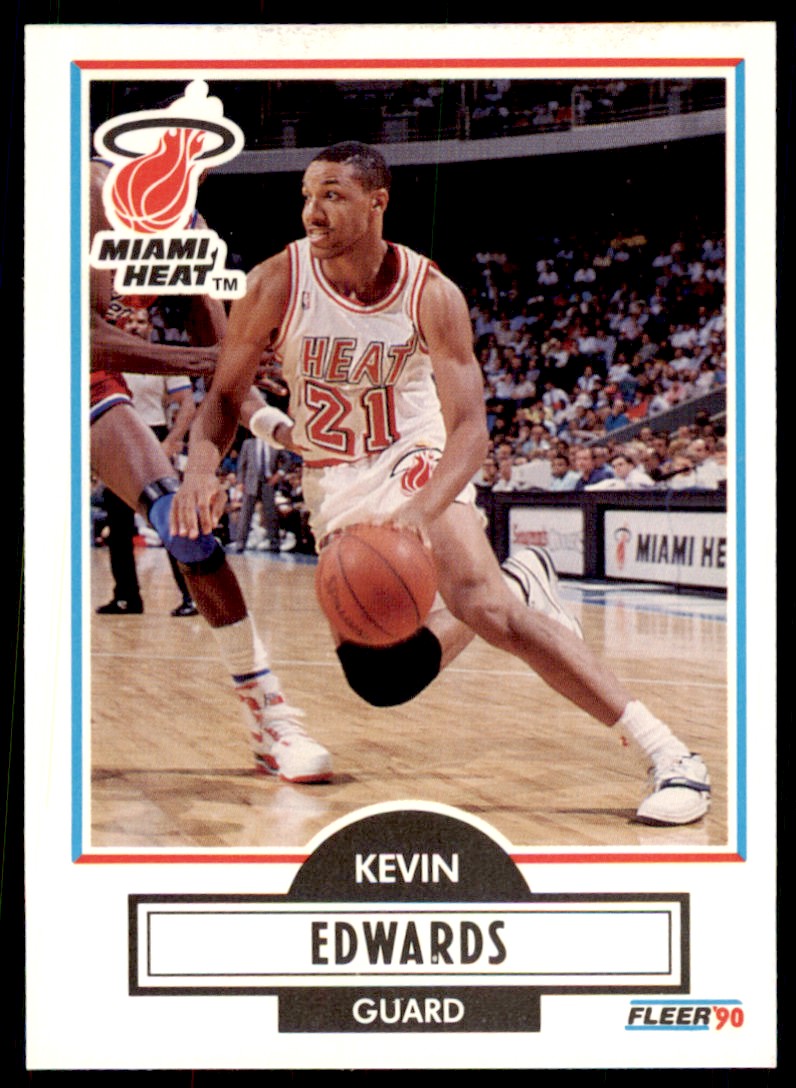 1990-91 Fleer Kevin Edwards #99