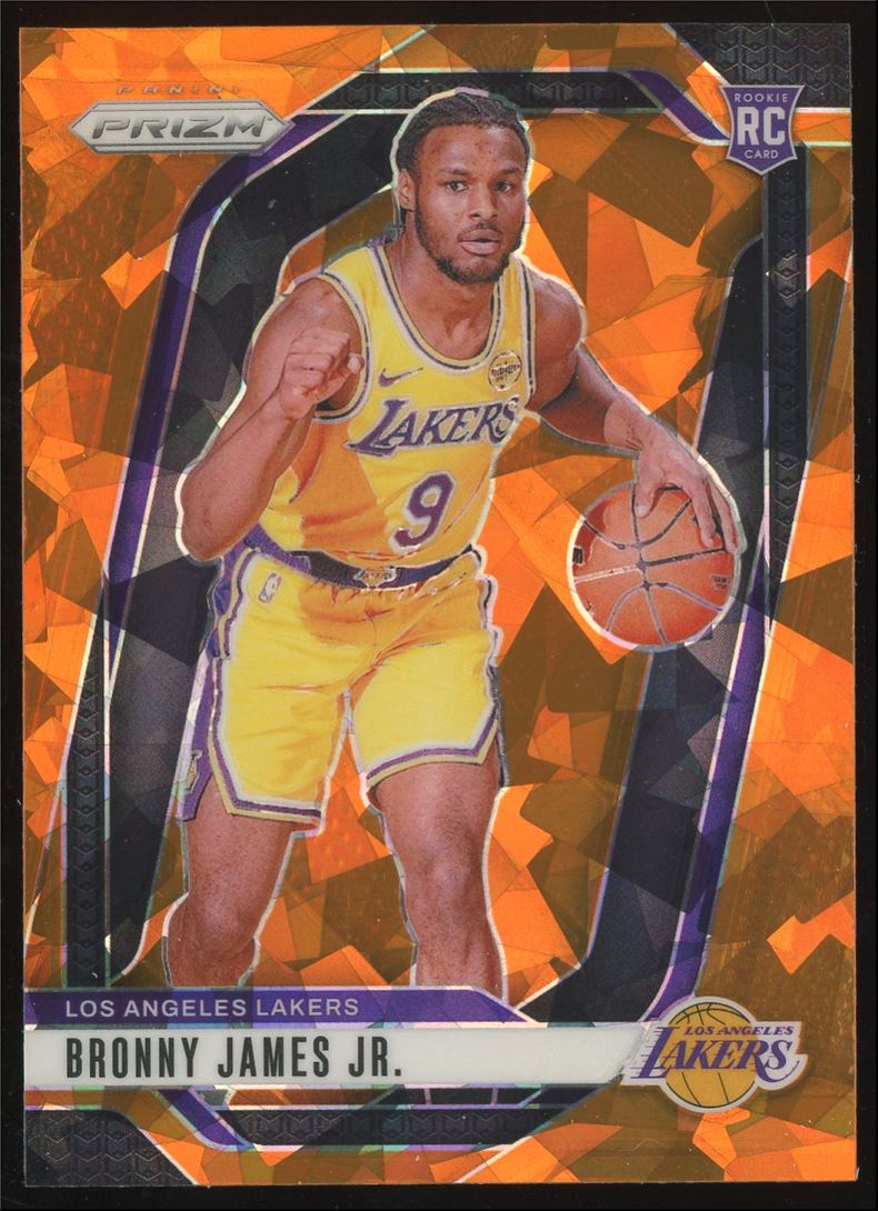 fanatics】Bronny James Jr. 直筆サイン入りボール 2024-25 Select