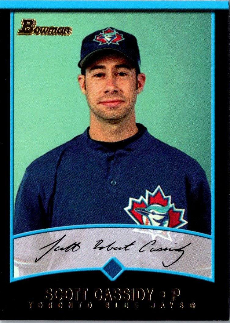 2001 Bowman Draft Picks & Prospects Scott Cassidy #BDP31