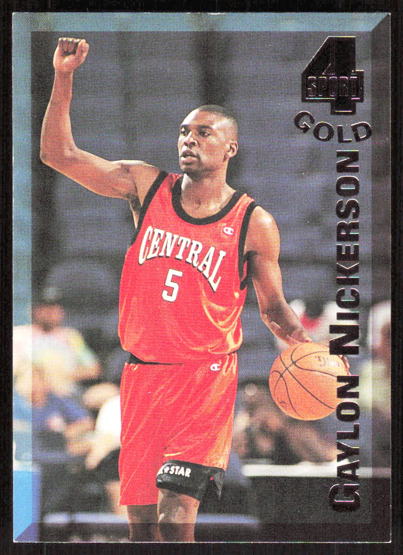 1994-95 823D Classic Draft GAYLON NICKERSON Rookie Atlanta Hawks