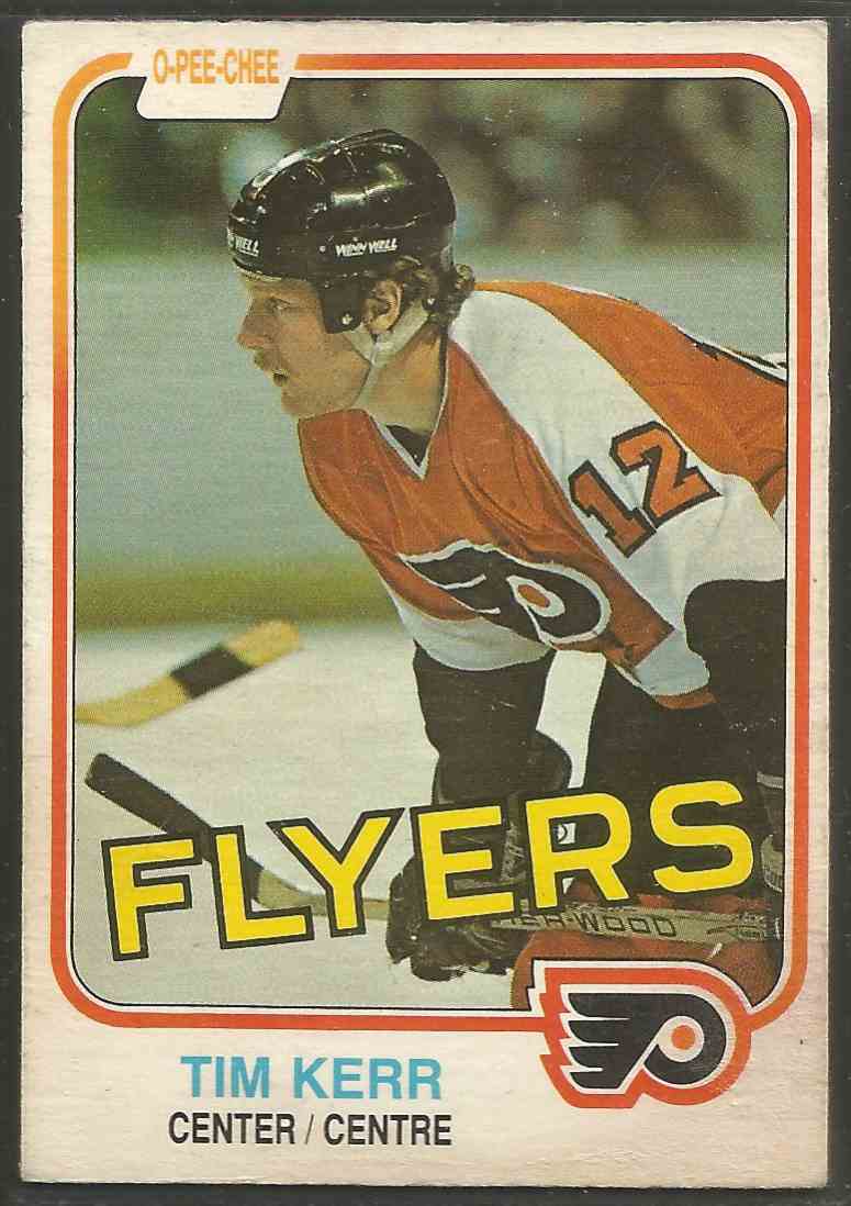1981-82 O-Pee-Chee Tim Kerr #251