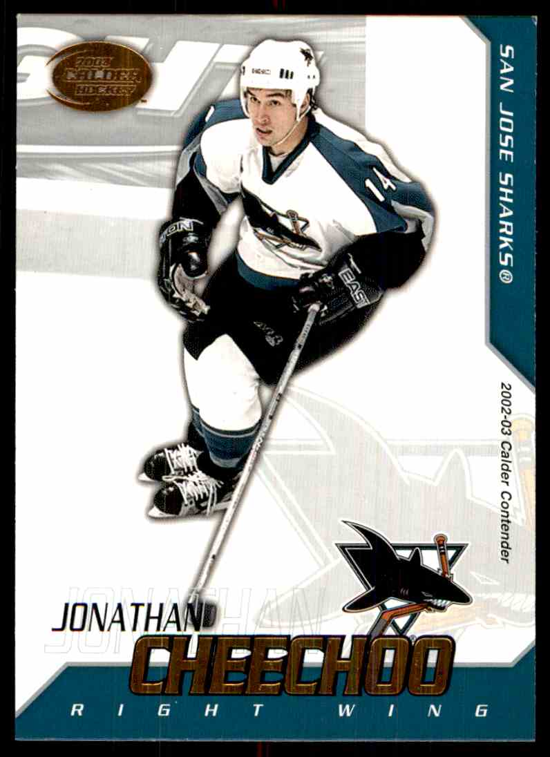 2002-03 Pacific Calder Jonathan Cheechoo #93