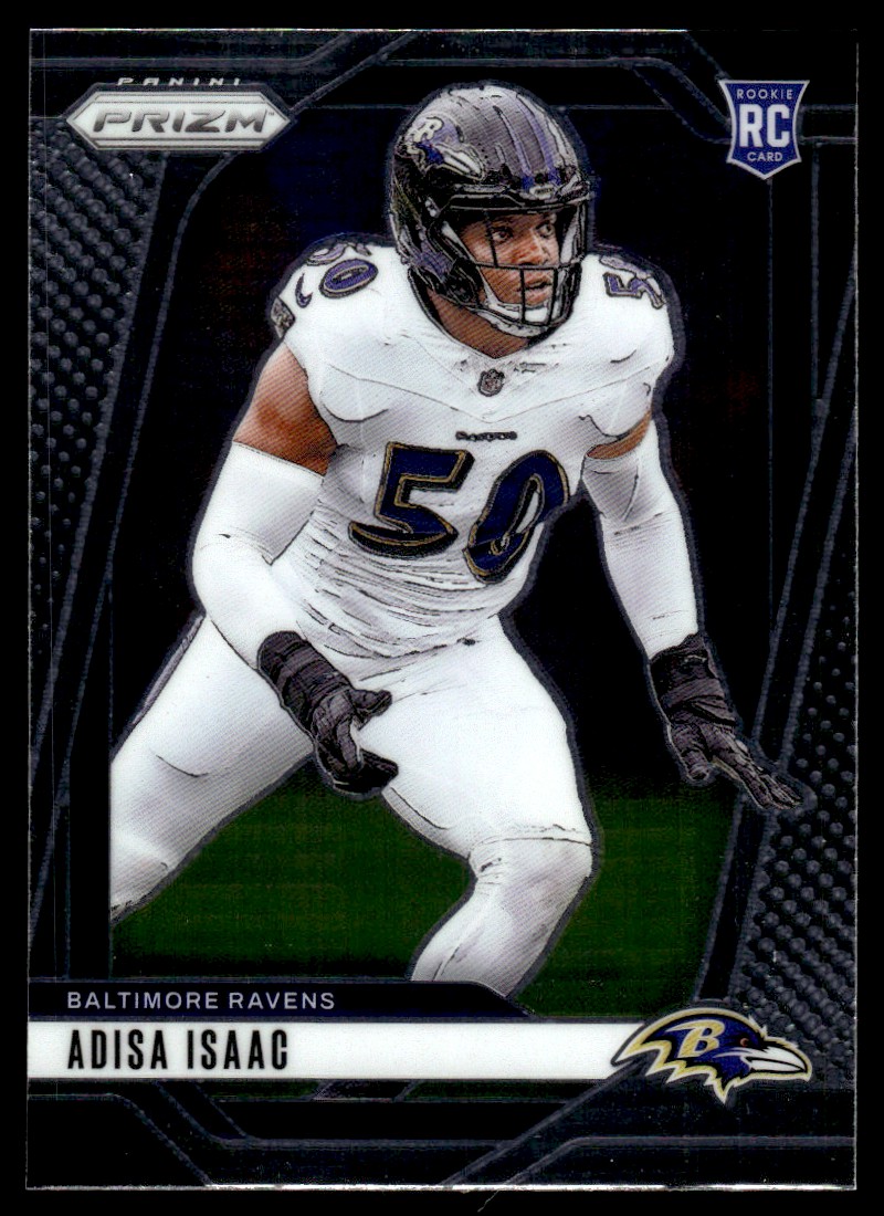 2024 Panini NFL Prizm Adisa Isaac Rookie Baltimore Ravens #302 | eBay