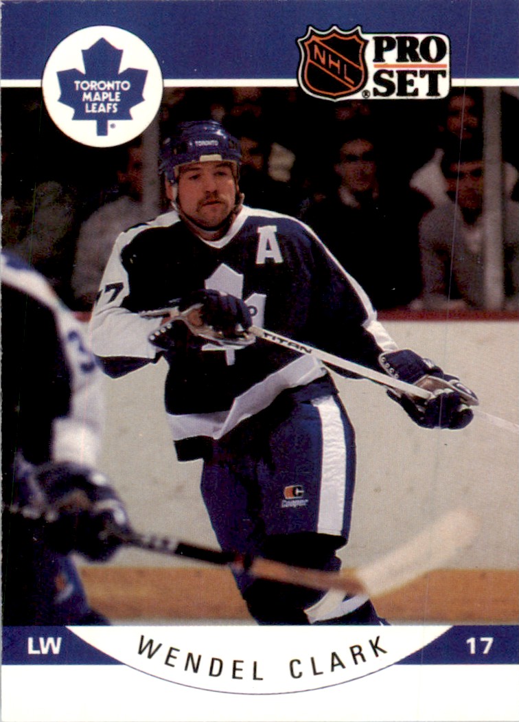 Wendel Clark 1990-91 Pro Set #276 Toronto Maple Leafs | eBay