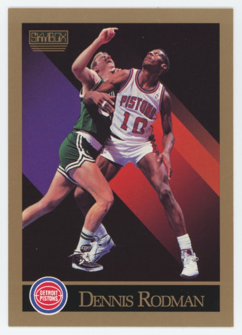 1990-91 SkyBox Dennis Rodman #91 on Kronozio