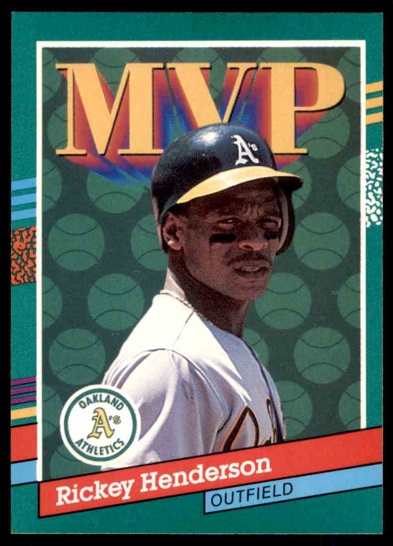 1991 Donruss MLB Rickey Henderson #387