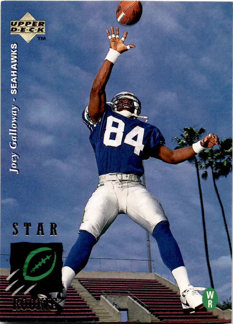 1995 Upper Deck Star Rookie Joey Galloway #8 on Kronozio