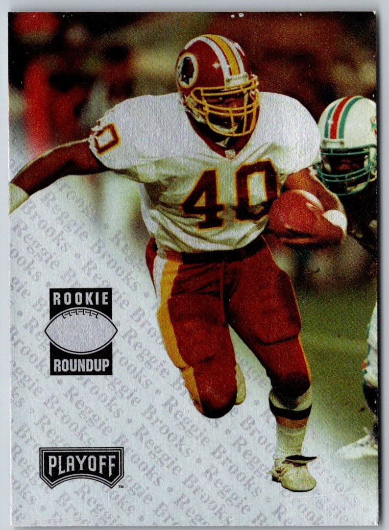 1993 Playoff Rookie Roundup Redemption Reggie Brooks #R-3