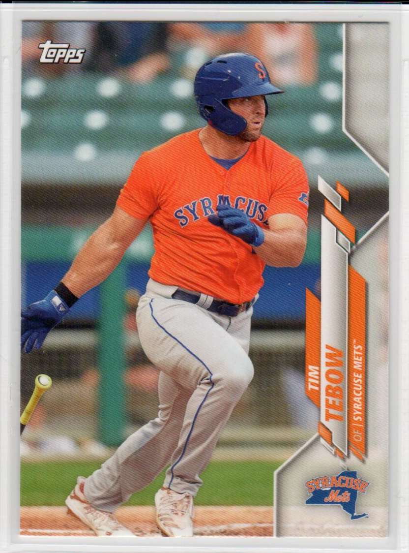 2020 Topps Pro Debut Tim Tebow #PD-47 Syracuse Mets | eBay
