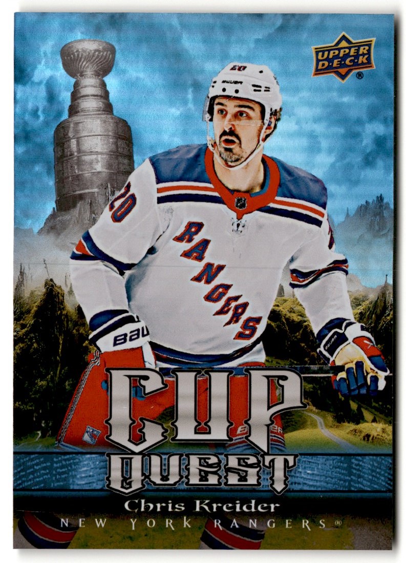Chris Kreider 2025-26 Upper Deck Cup Quest #CQ-13 New York Rangers