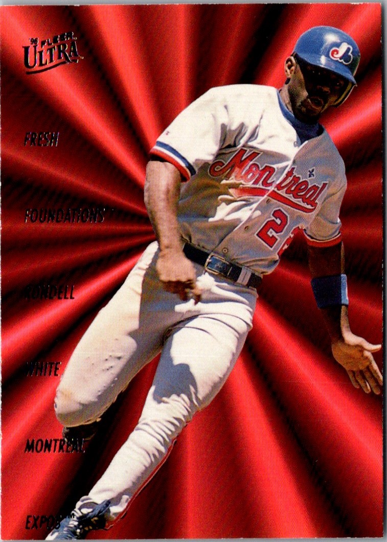1996 Ultra Fresh Foundations Rondell White #10