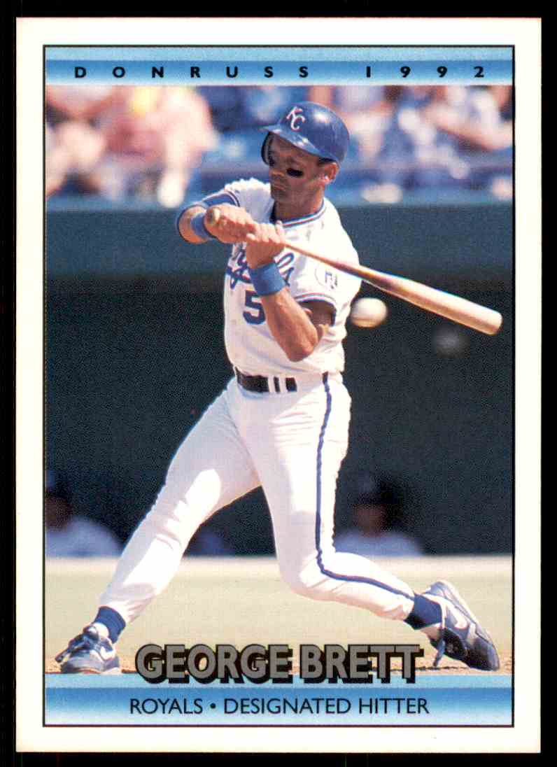 1992 Donruss George Brett #143