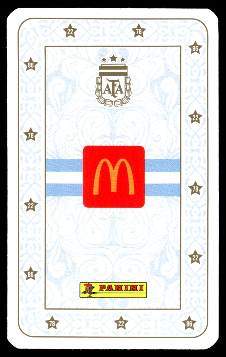 2022 Panini McDonalds World Cup Champs Lionel Messi Alla Bobo