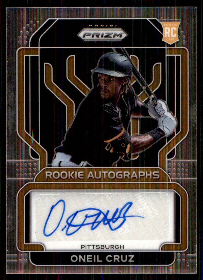 2022 Panini Prizm Rookie Autographs Oneil Cruz #RA-OC on Kronozio