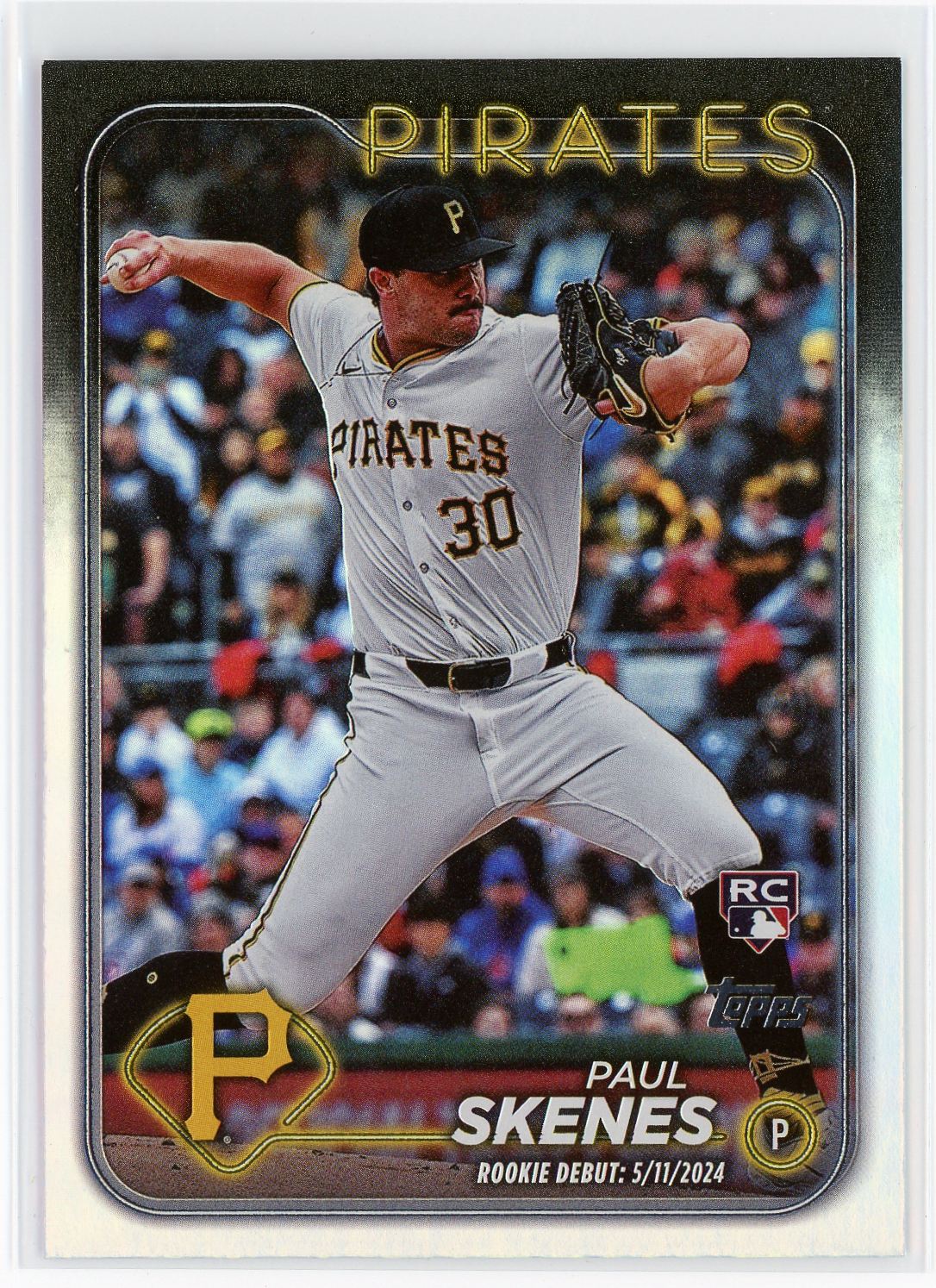 2024 Topps Update Rainbow Foil Paul Skenes RC