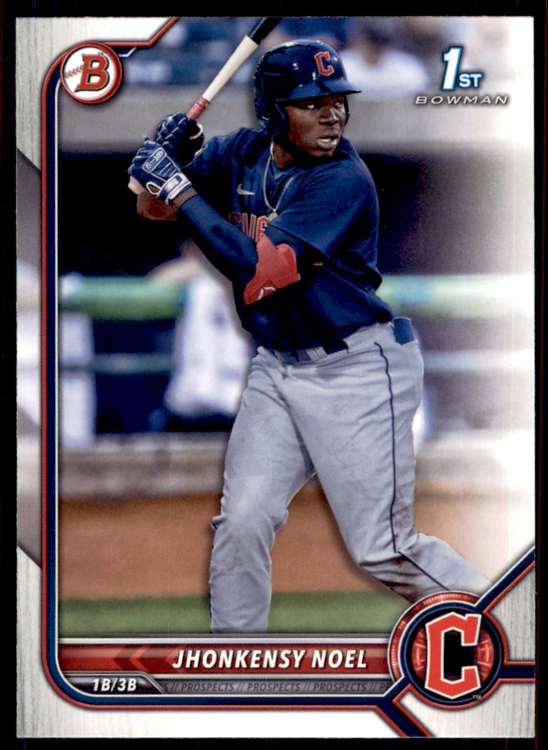 Jhonkensy Noel 直筆サイン マイナー27本塁打！22歳プロスペクト 2025 Topps Series 1 Jhonkensy Noel Baseball Stars Rookie