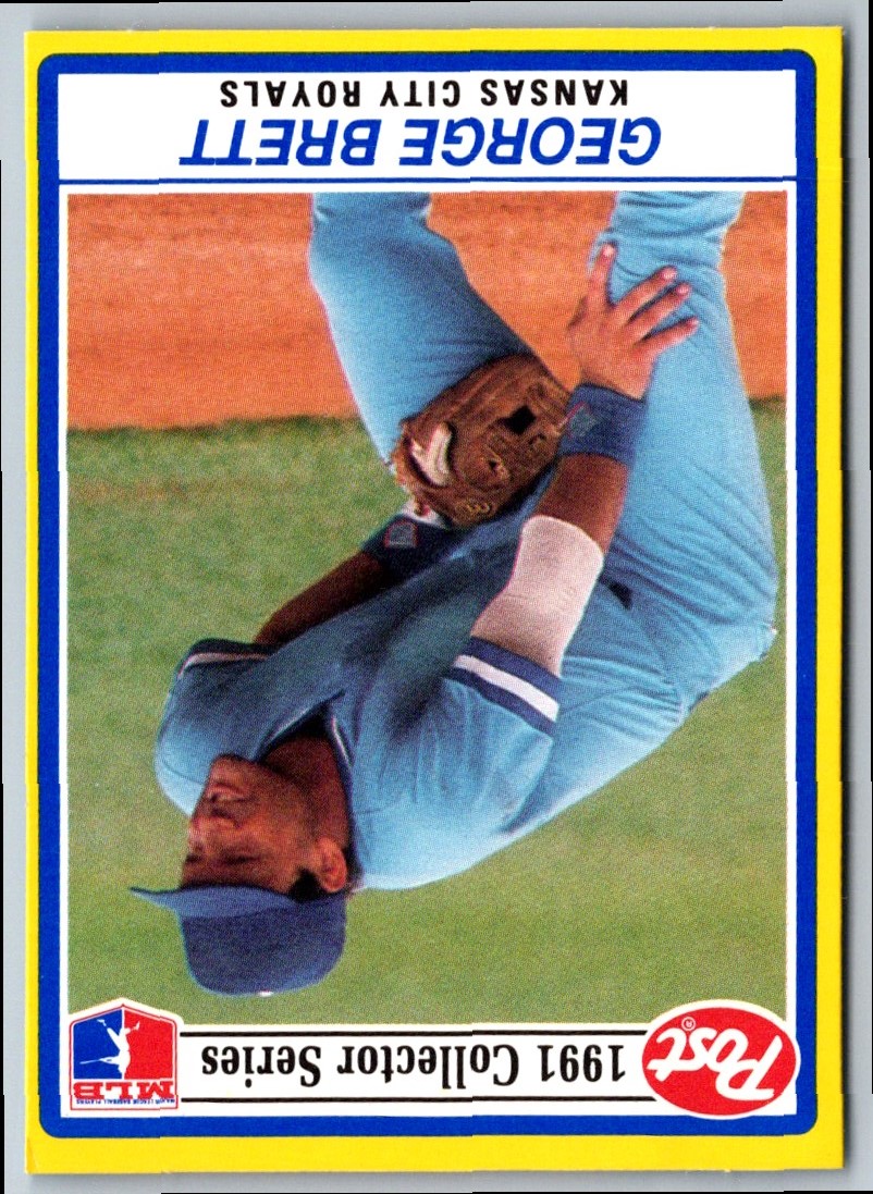 1991 Post Canada Super Star Series George Brett #29